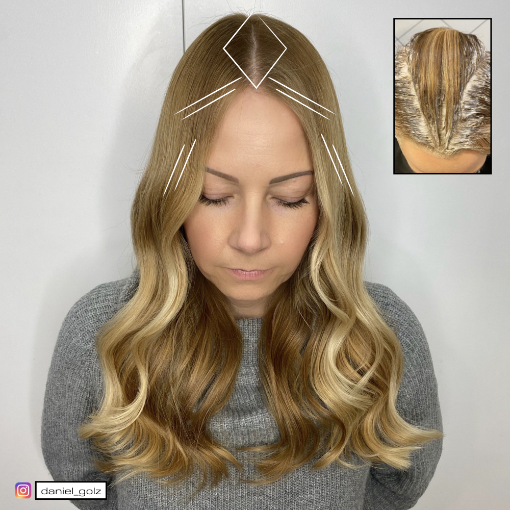 Blonde Haare
