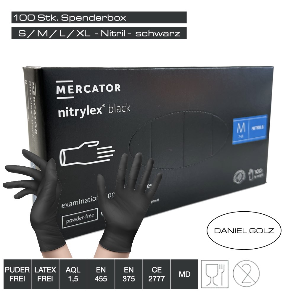 Schwarze Nitrilhandschuhe bieten einen erstklassigen Schutz für Ihre Hände in einer Vielzahl von Anwendungen. Diese Handschuhe aus hochwertigem Nitrilmaterial sind besonders reißfest und widerstandsfähig gegenüber Durchstichen, während sie gleichzeitig ein hohes Maß an Fingerfertigkeit und Griffigkeit bieten. Die elegante schwarze Farbe verleiht den Handschuhen nicht nur ein modernes Aussehen, sondern macht sie auch besonders ideal für Bereiche, in denen Verunreinigungen unauffällig bleiben sollen. Ob in der Gesundheits-, Lebensmittel- oder Reinigungsbranche oder im privaten Gebrauch, diese schwarzen Nitrilhandschuhe sind die perfekte Wahl, um Ihre Hände zu schützen und Ihre Arbeit effizient auszuführen.