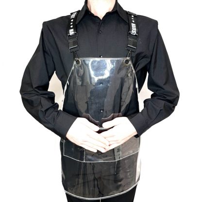 Farbschürze transparent