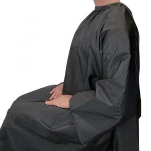 Friseurumhang schwarz