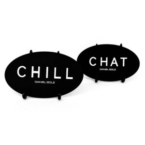 Daniel Golz Friseursalon chat and chill schilder